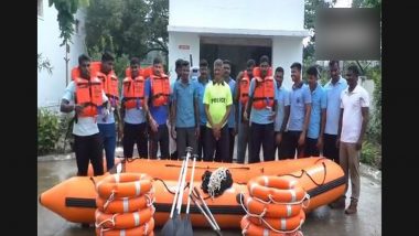 Cyclone Michaung Update: Avadi Disaster Management Rescue Gears Up With Necessary Equipment To Face Cyclonic Storm in Tamil Nadu (Watch Video)