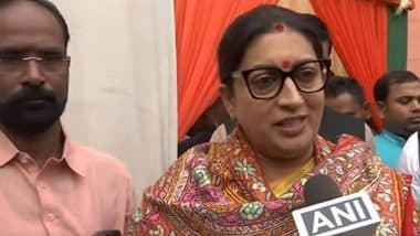 Assembly Election Results 2023: Rajasthan, Madhya Pradesh and Chhattisgarh’s Result Are Symbol of ‘Modi Magic’, Says Smriti Irani (Watch Video)