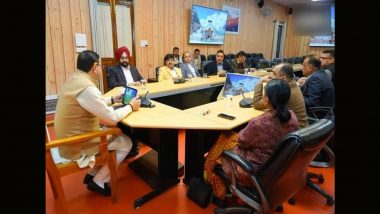 Uttarakhand Global Investors Summit 2023: CM Pushkar Singh Dhami Holds Meeting With Senior Officials