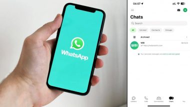 WhatsApp New Feature Update: Meta-Owned Platform Rolls Out New ‘Chat Filters’ for iOS Beta Testers to Identify and Access Specific Types of Conversations
