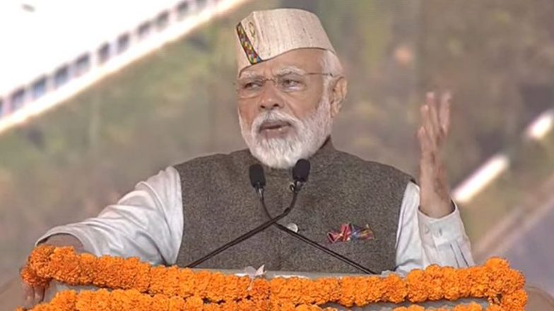 ‘India Will Be World’s Third-Largest Economy in My Third Tenure’: PM Narendra Modi Claims at Uttarakhand Global Investors Summit in Dehradun (Watch Video)