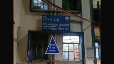 West Bengal: Nine Newborns Die Within 24 Hours at Murshidabad Medical College Hospital Due to Lack of Proper Facilities (Watch Video)