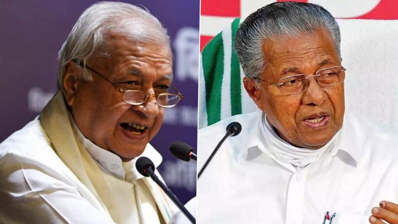 Kerala Governor Arif Mohammed Khan Accuses CM Pinarayi Vijayan of Conspiring to Hurt Him Physically