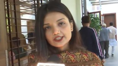 MP Deputy CM Rajendra Shukla’s Daughter Aishwarya Shukla Says ‘Knew Father Would Get Good Post’, Wishes to Meet PM Narendra Modi (Watch Video)