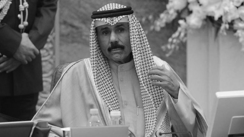 Sheikh Nawaf Al Ahmad Al Sabah Dies: India Announces One-Day State Mourning on December 17 on Passing Away of Kuwait’s Emir