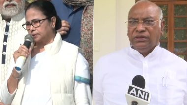 Mallikarjun Kharge As PM Face? West Bengal CM Mamata Banerjee Proposes Congress President's Name for Prime Ministerial Candidate As INDIA Alliance Backs Him for Top Job (Watch Video)