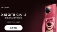 Xiaomi Civi 3 Strawberry Bear Limited Edition Now Available on Giztop Store: Explore Specification and Price