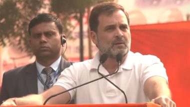 Rahul Gandhi Says ‘Unemployment Reason Behind Parliament Security Breach’ (Watch Video)