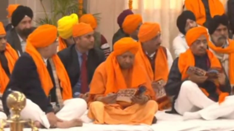 Veer Baal Diwas 2023: UP CM Yogi Adityanath Attends Celebration Event in Lucknow on Occasion of Sahibzada Diwas (Watch Video)