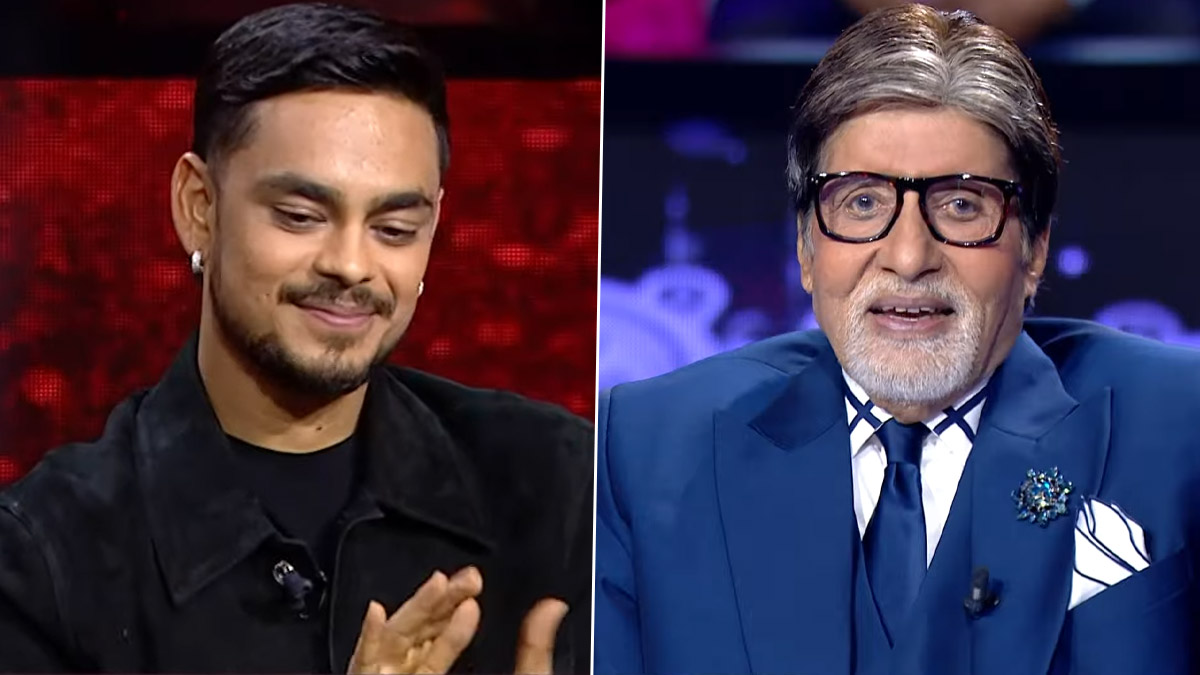 TV News | Kaun Banega Crorepati 15: Ishan Kishan Forgets Amitabh ...