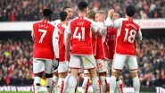 How To Watch Fulham vs Arsenal, Premier League 2023&ndash;24 Live Streaming Online in India? Get EPL Match Live Telecast on TV & Football Score Updates in IST