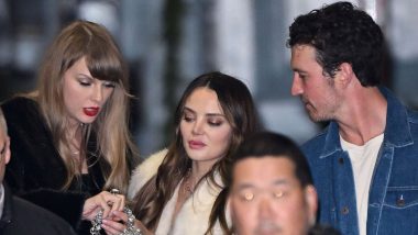 Taylor Swift Shows Off Ring to Miles Teller and Keleigh Sperry After Birthday Bash; Is That Accessory Gifted by Beau Travis Kelce?