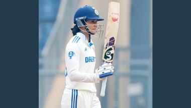 IND-W vs AUS-W Only Test 2023: Smriti Mandhana Out for 74 As India Reach 193/3 at Lunch Against Fighting Australia on Day 2