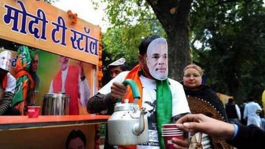 Himachal Pradesh: BJYM Sets Up 'Namo' Tea Stalls in Hamirpur to Promote Government Schemes Ahead of 2024 Lok Sabha Elections