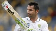 South Africa&rsquo;s Dean Elgar To Retire From International Cricket After Test Series Against India