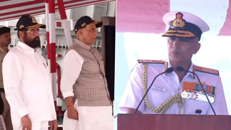 Mumbai: Indian Navy Commissions Indigenously Built Missile Destroyer INS Imphal, Country’s First Warship Named After Northeastern City (Watch Videos)