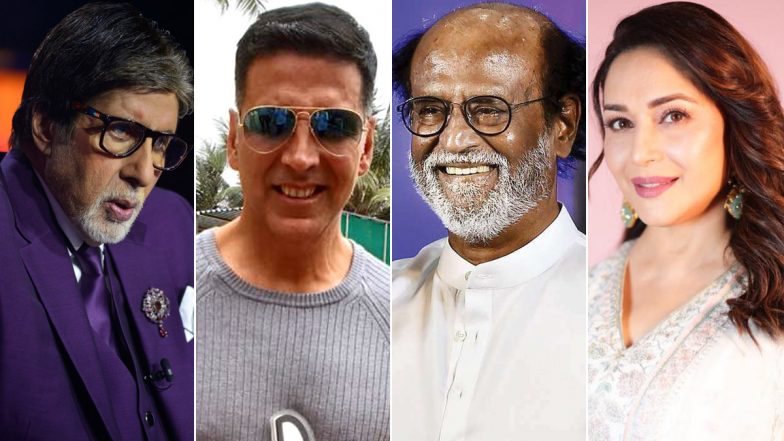 Ram Temple in Ayodhya: Amitabh Bachchan, Akshay Kumar, Rajinikanth, Madhuri Dixit and Other Celebs Invited for Pran Pratishtha Ceremony!