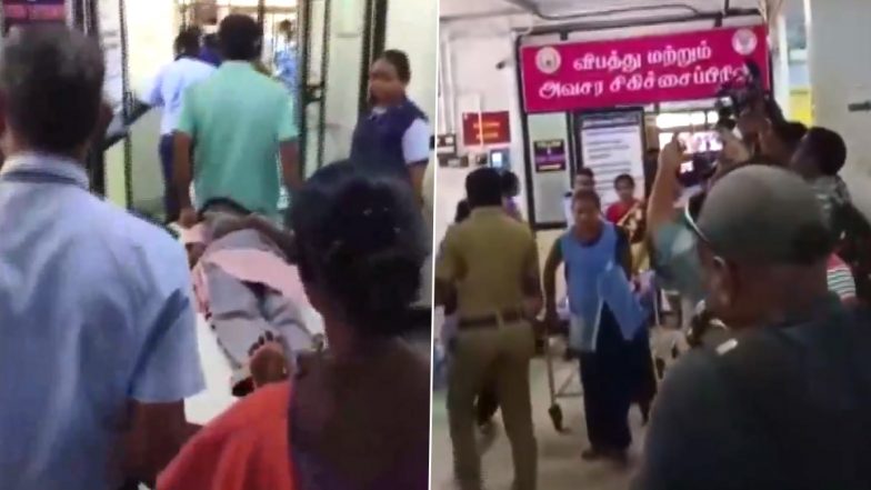 Tamil Nadu Shocker: 16 Students Injured as Tree Collapses in Government School in Madurai (Watch Video)