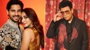 Koffee With Karan Season 8: Kiara Advani Unveils Tale of Her Rome Proposal by Sidharth Malhotra (Watch Video)