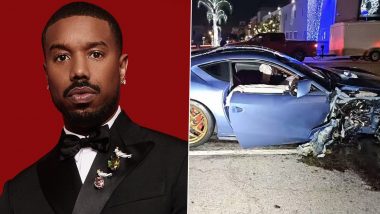 Michael B Jordan Escapes Injury Following Car Accident in Los Angeles (Watch Videos)