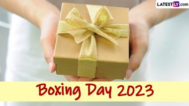 Boxing Day 2023 Date: Know History And Significance of The Popular Shopping Day Celebrated A Day After Christmas Day