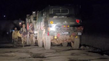 Jammu and Kashmir Terror Attack: Three Soldiers Killed, Many Injured in Encounter Between Terrorists and Security Forces in Poonch (Watch Video)
