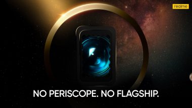 Realme 12+ Pro Teased? Realme India Shares Post of Its Upcoming Smartphone With 'No Periscope, No Flagship' Text; Check Complete Details