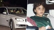 Shah Rukh Khan Attends Rani Mukerji&rsquo;s Daughter Adira&rsquo;s Birthday Bash With Younger Son AbRam (View Pic)