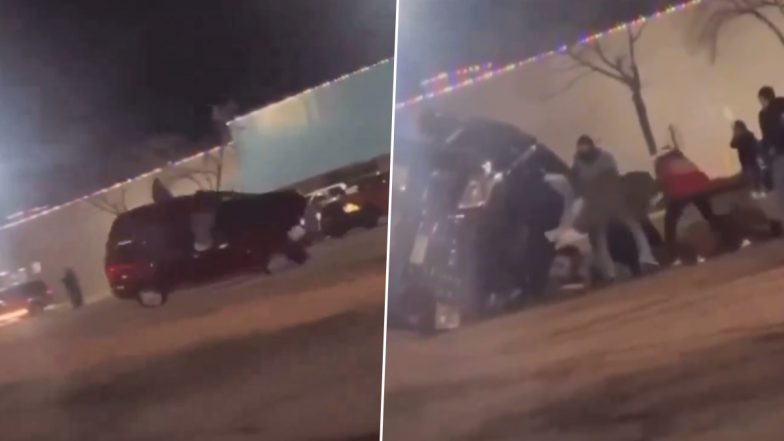 Car Stunt Gone Wrong in US: Several Crushed After SUV Flips Over While Doing ‘Donuts’ at Colorado Springs, Disturbing Video Surfaces