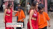 Malaika Arora Maintains Composure As Specially-Abled Fan Touches Her Waist; Actress&rsquo; Bodyguard Removes His Hand (Watch Video)