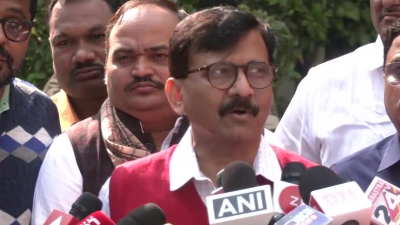MPs Suspended From Parliament: Temple of Democracy Made a Crematory, Says Sanjay Raut on MPs Suspension