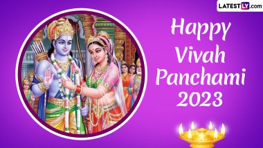 Vivah Panchami 2023 Wishes in Hindi and HD Wallpapers: WhatsApp Stickers, Images, SMS, Greetings and Messages To Share on the Auspicious Day