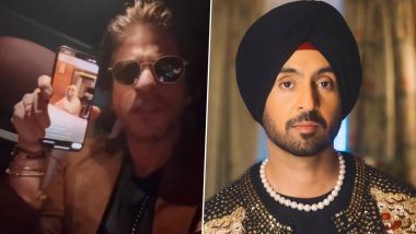 Dunki Drop 6: Shah Rukh Khan Praises Singer Diljit Dosanjh for ‘Banda’ Track, Says ‘You Are the Coolest in the World’ (Watch Video)