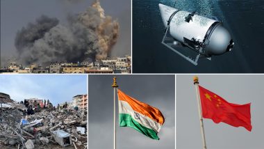 Year Ender 2023: From Turkey-Syria Earthquake to Israel-Hamas War and Russia's Failed Moon Mission, Here Are Top Nine Global Events of The Year