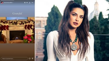 Christmas 2023: Priyanka Chopra is ‘Grateful’ After She Reveals Her Decorated Home on Insta - Find Out Why! (View Pic)