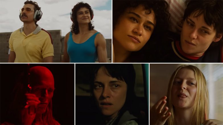 Love Lies Bleeding Trailer: Kristen Stewart and Katy O'Brian’s Intense Lesbian Romance Takes Dark and 'Ripped' Turn in This Upcoming Thriller (Watch Video)