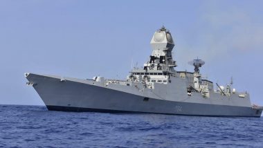 Indian Navy Deploys Another Guided Missile Destroyer in Arabian Sea After MV Ruen Incident