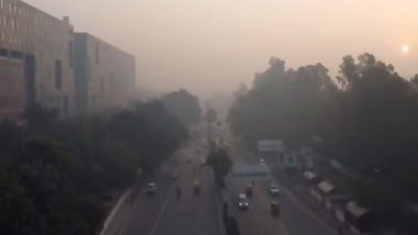 Delhi Air Pollution: Overall Air Quality Index Persists in ‘Very Poor’ Category (Watch Video)