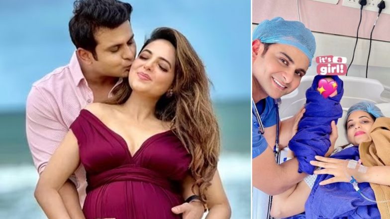 Sugandha Mishra and Sanket Bhosale Blessed With Baby Girl, Couple Shares First Glimpse From the Hospital (Watch Video)