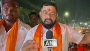 &lsquo;People Have Given Me Chance to Serve Them for Third Time&rsquo;: BJP Candidate T Raja Singh on His Win From Hyderabad's Ghosha Mahal Constituency in Telangana (Watch Video)