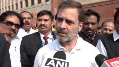 Unemployment, Rising Prices Behind Parliament Security Breach, Says Congress Leader Rahul Gandhi (Watch Video)