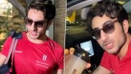 Ibrahim Ali Khan Grabs Netizens&rsquo; Attention As He Gets Papped Post his Gym Session (Watch Video)
