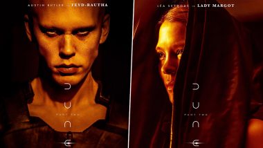 Dune Part Two: Austin Butler, Florence Pugh, Léa Seydoux and Others Feature in Striking New Posters Unveiling Intense Character First Looks (View Pics)