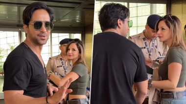 Sussanne Khan’s Boyfriend Arslan Goni Denied Entry Inside Airport for Forgetting His Passport (Watch Video)