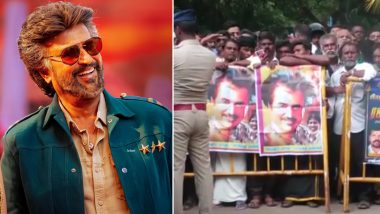 Rajinikanth Turns 73: Fans Gather Outside His Chennai Home To Celebrate Thalaiva’s Birthday (Watch Video)