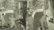Telangana Shocker: CCTV Footage of Hacking of Real Estate Dealer Goes Viral in Hyderabad