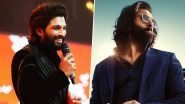 Allu Arjun Praises Animal as 'Cinematic Brilliance', Hails Ranbir Kapoor&rsquo;s Inspiring Performance in Action Drama
