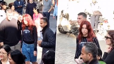 Dua Lipa Takes a Casual Stroll Through Bustling Streets of Rajasthan; Locals Fail To Recognise Her (Watch Viral Video)