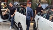 Arbaaz Khan Papped Outside Sister Arpita Khan&rsquo;s House Amid Wedding Rumours With Sshura Khan (Watch Video)