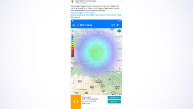 Earthquake in India: Magnitude 5.5 Quake Jolts Ladakh's Kargil
